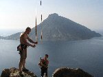 Franz e Attila a Kalymnos