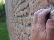 Il muro della rocca di Cesena: fucina di eroi!