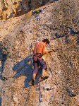 Attila al tramonto su L'uomo che non credeva (6b) - Afternoon