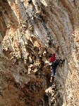 Gas su Trella (6c+, 40m) - Grande Grotta; probabilmente la via più bella mai salita 
