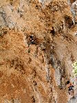La fortissima Chiara di Firenze su Elefanten himmel (7a) - Grande Grotta